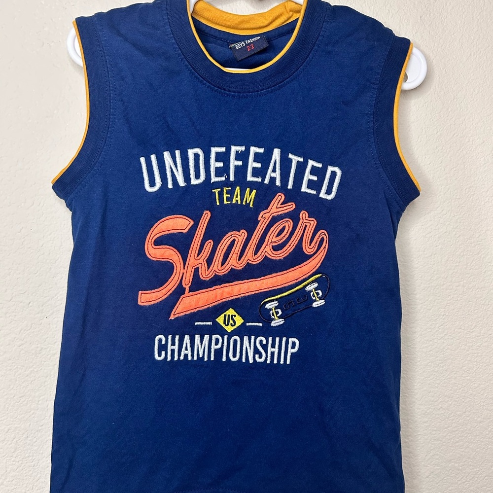 Kids Blue Tank Top